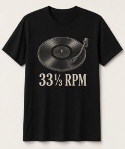 33â…“ RPM Vinyl Turntable Unisex T-Shirt