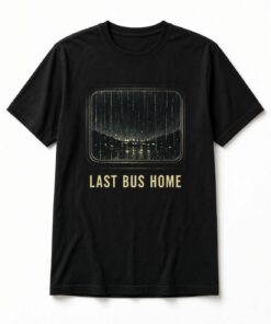 Last Bus Home Rainy Night Unisex T-Shirt