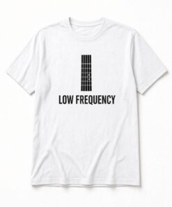 Alternative view of Low Frequency Bass Guitar Unisex T-Shirt