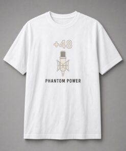 Alternative view of Phantom Power Condenser Mic Unisex T-Shirt