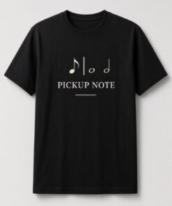 Pickup Note Music Notation Unisex T-Shirt