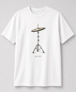 Alternative view of Ride Out Cymbal Stand Unisex T-Shirt