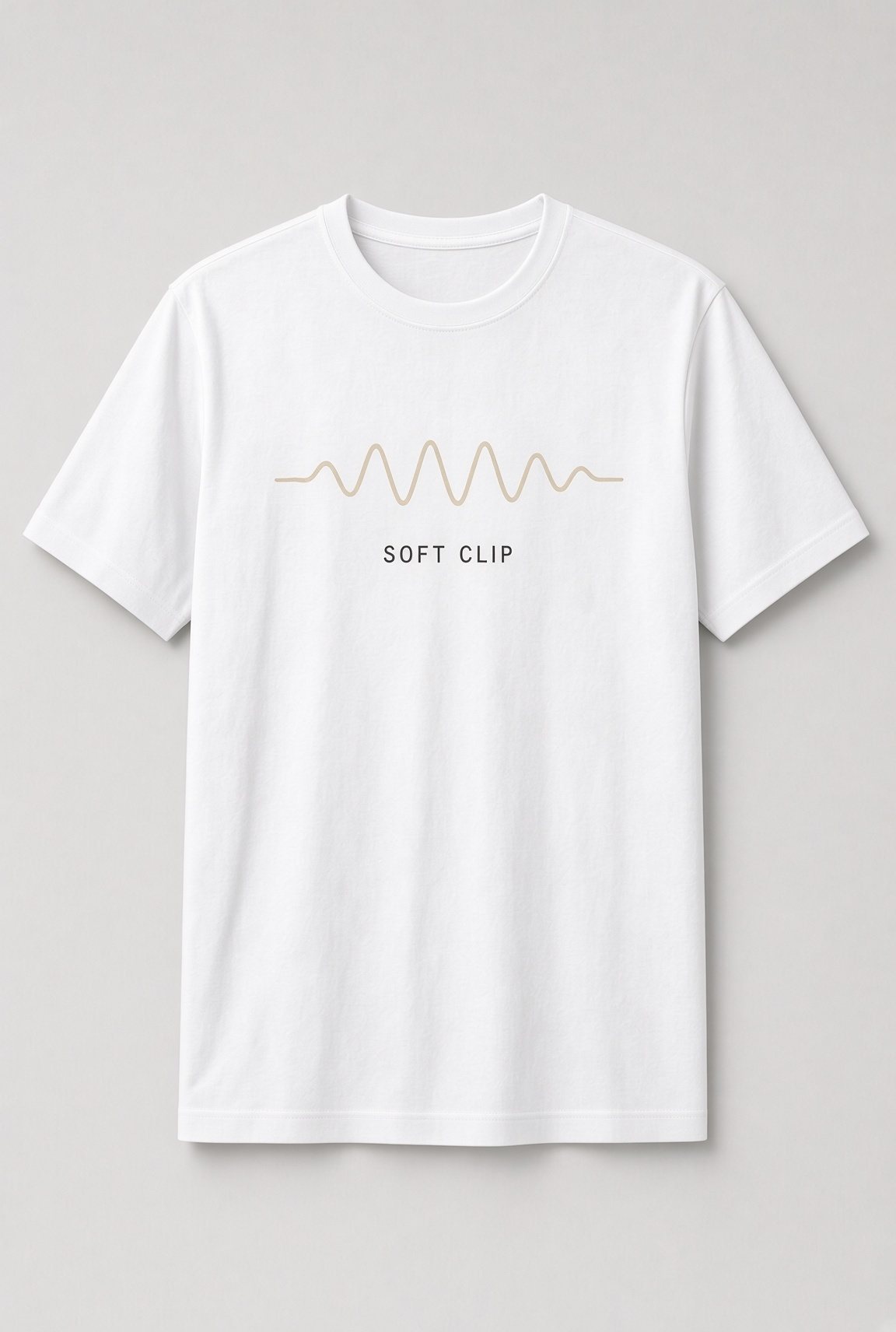 Soft Clip Waveform Unisex T-Shirt - Image 2